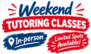 Weekend Tutoring Classes Graphic